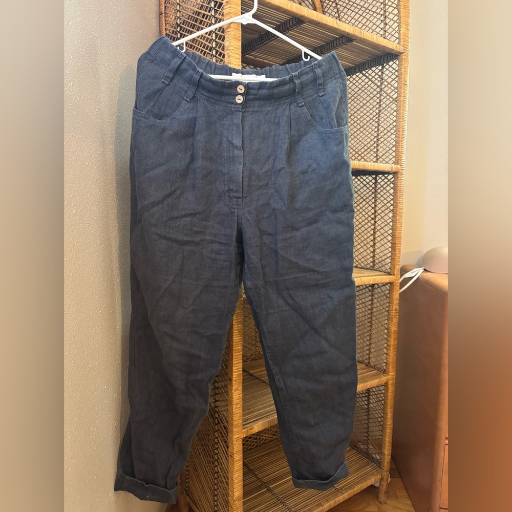 notPERFECTLINEN Damme Pants